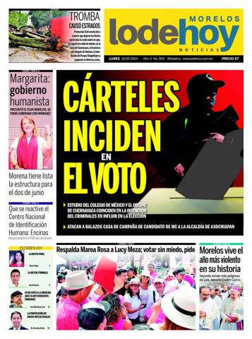 Edición Diario Morelos 20240520