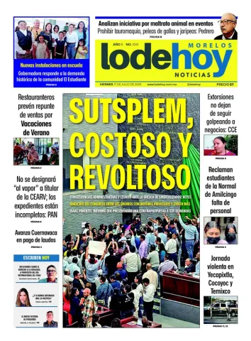 Edición Diario Morelos 20260717