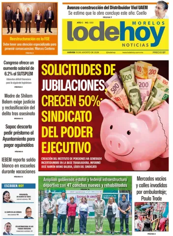 Edición Diario Morelos 20260813