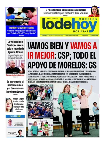 Edición Diario Morelos 20260904