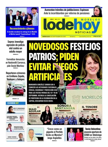Edición Diario Morelos 20260909