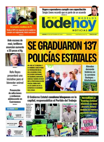 Edición Diario Morelos 20260924