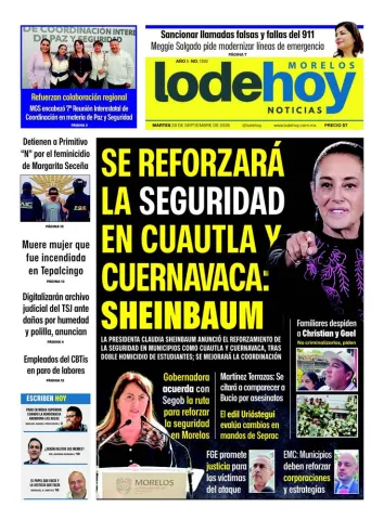 Edición Diario Morelos 20260929