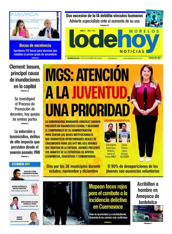 Edición Diario Morelos 20260710