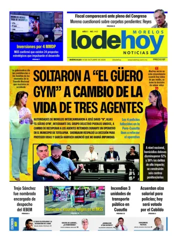 Edición Diario Morelos 20261014