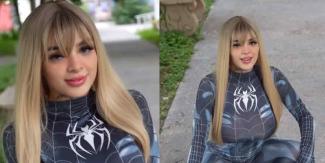 VIDEO. Sorprende Karely Ruiz como una sensual Spider-Woman 