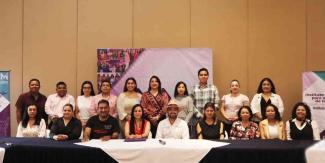 Acuerda titular del IMM con autoridades de municipios con AVGM acciones favor de las mujeres 