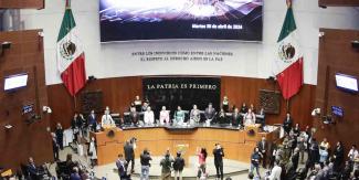 Llegó al Senado minuta de la reforma al Poder Judicial Federal