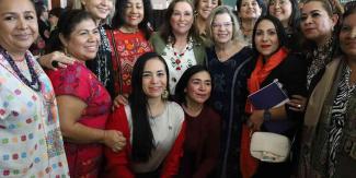 Guadalupe Isela Chávez Cardoso, presente en Encuentro Nacional Mujeres