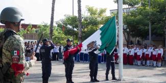 Realizó Jojutla ceremonia cívica conmemorativa a siete años del sismo 2017