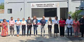 Inaugura alcalde de Cuautla Sala de Juzgado Cívico en las instalaciones de Seguridad Pública