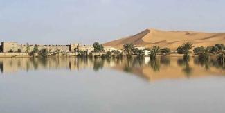 Lluvias inundan el desierto del Sahara por primera vez en más de 50 años