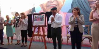 Sentido homenaje a Claudia Ochoa, la primera alcaldesa en Morelos, brinda MGS