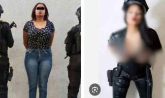 “La Polisexy” fue detenida por posesión de droga en NL 