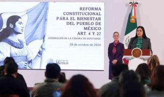 Sheinbaum consolida programas de Bienestar en la Constitución