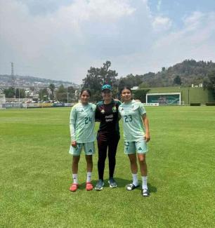  Shaddai Núñez y Fernanda Monroy continuarán sus formación dentro del fútbol profesional.