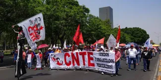 La CNTE en Reforma