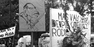 ¡Libertad de expresión, manifestación y democracia entre dicho!