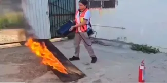Ángela Venegas: mexicana de 16 años que apaga fuego con sonido