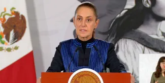 Sheinbaum tacha de imprudente regreso de Rocha; relevo sigue pendiente