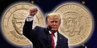 ¡Trump vale un dólar! El presidente ya tiene su cara en una moneda
