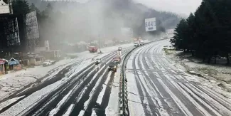 Así quedó La Marquesa tras intensa granizada