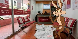 Profeco ofrece ayudar al Coyote contra ACME por productos defectuosos