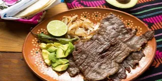 Plato de cecina Yecapixtla 