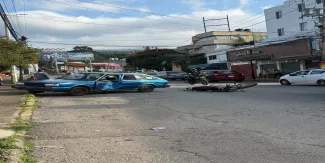 Accidente vial en Cuernavaca