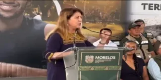 Gobernadora de Morelos asegura que continuará con su proyecto de gobierno