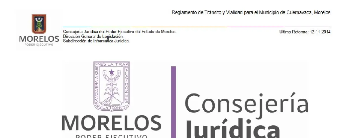Reglamento Cuernavaca