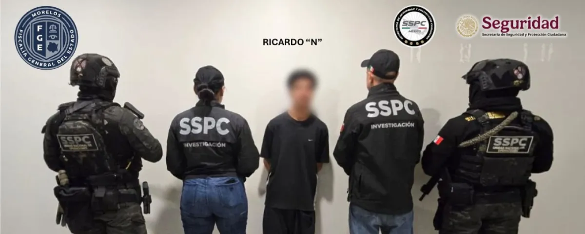 Capturan en Puebla a Ricardo “N”, acusado del feminicidio de Andrea Maylin Chino Ramos