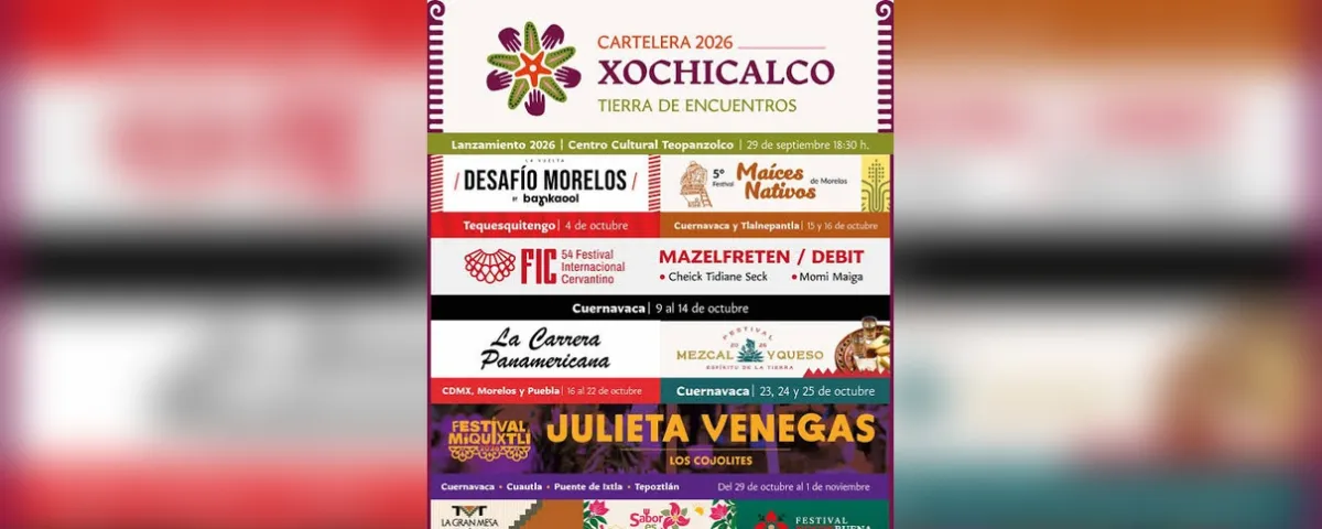 La cartelera proyecta más de 250 mil asistentes y una derrama superior a 100 millones de pesos