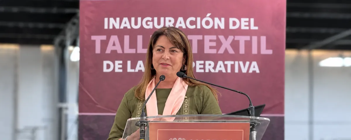 La textilera elaborará uniformes para médicos, personal de limpieza y sábanas para hospitales de Morelos