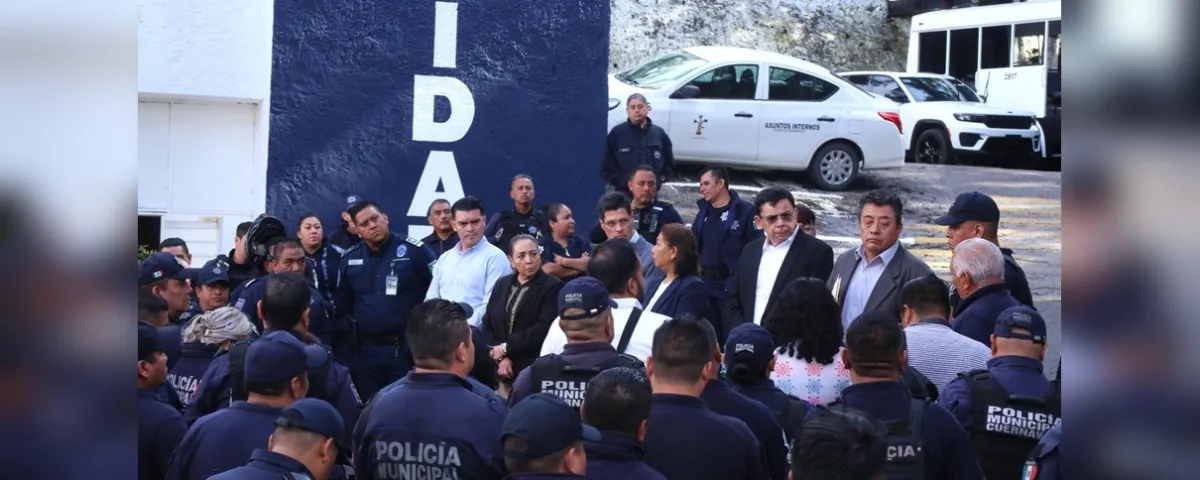 Policía municipal de Cuernavaca a la espera de aumento salarial 