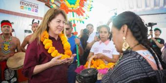 Anuncia Margarita González, inversión para Xoxocotla y los pueblos indígenas