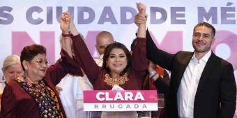 Clara Brugada virtual jefa de Gobierno