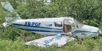 Cae aeronave en Miacatlán, copiloto resulta herido