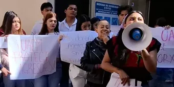 Condenan universitarios de Derecho impunidad de la Rectoría por omisiones a sus demandas