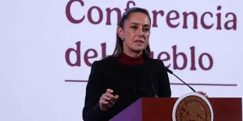 Claudia Sheinbaum condena homenaje al CJNG en evento de alcaldesa de Michoacán