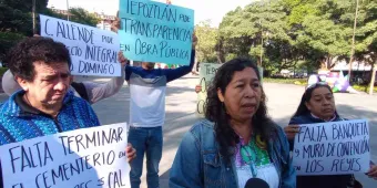 Vecinos de los barrios de Tepoztlán exigen cuentas claras y que se terminen las obras