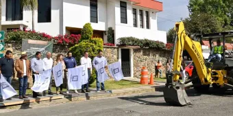 Inicia Margarita González Saravia obras en rutas de evacuación del Popocatépetl